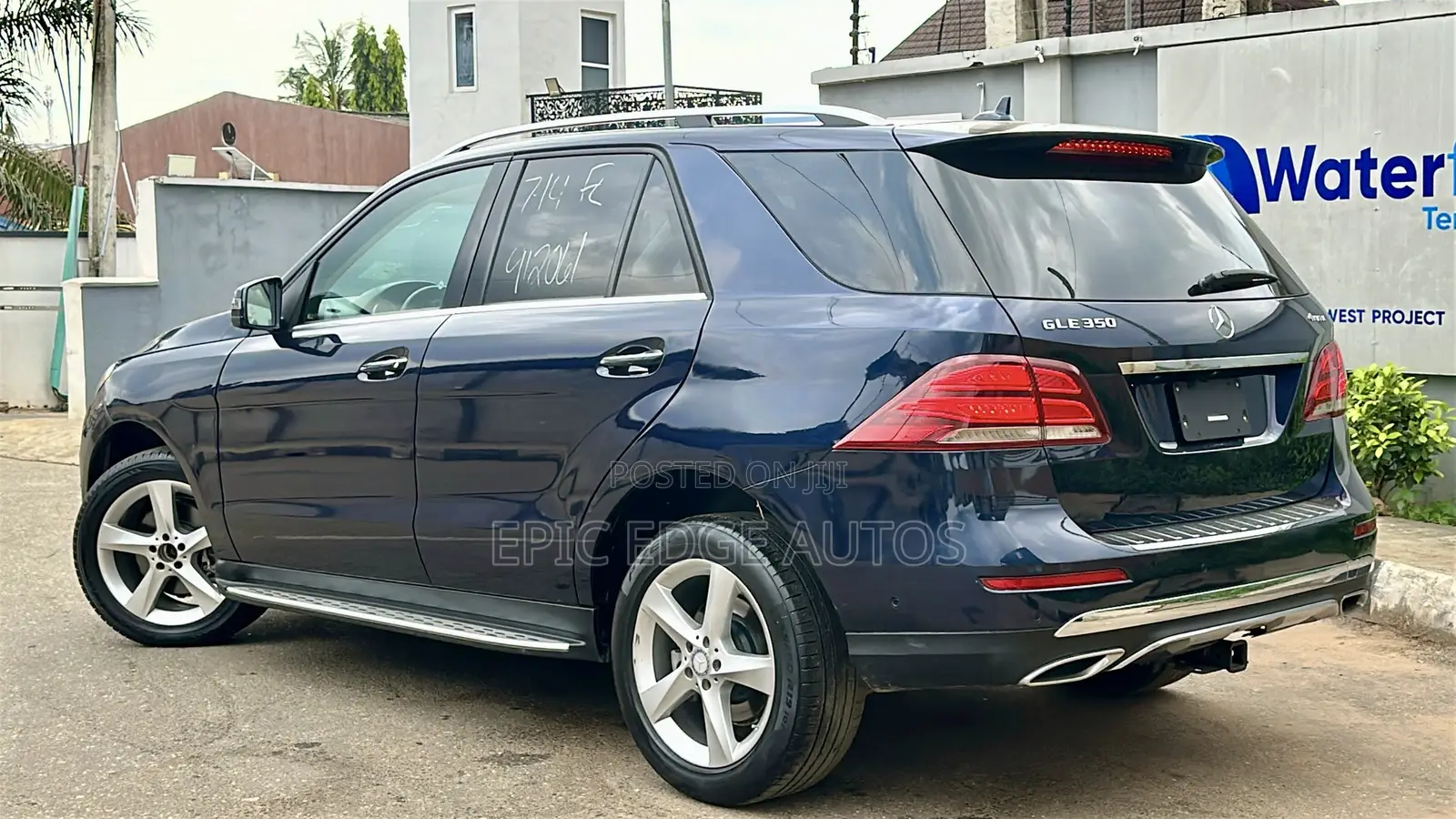 Mercedes-Benz GLE-Class GLE 350d 4MATIC 2017 Blue