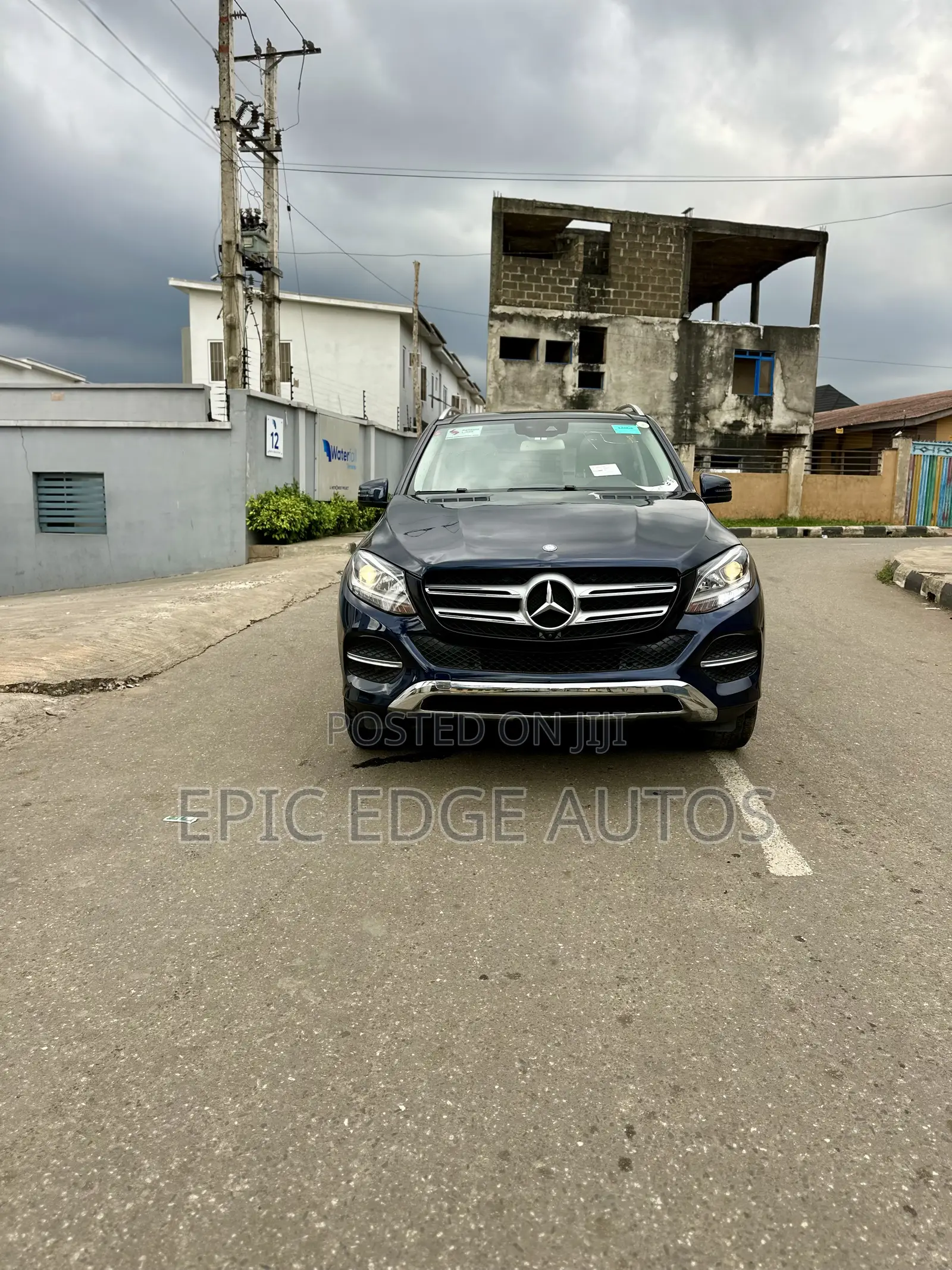 Mercedes-Benz GLE-Class GLE 350d 4MATIC 2017 Blue