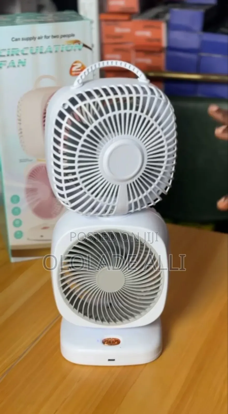 Double Headed Circulation Fan
