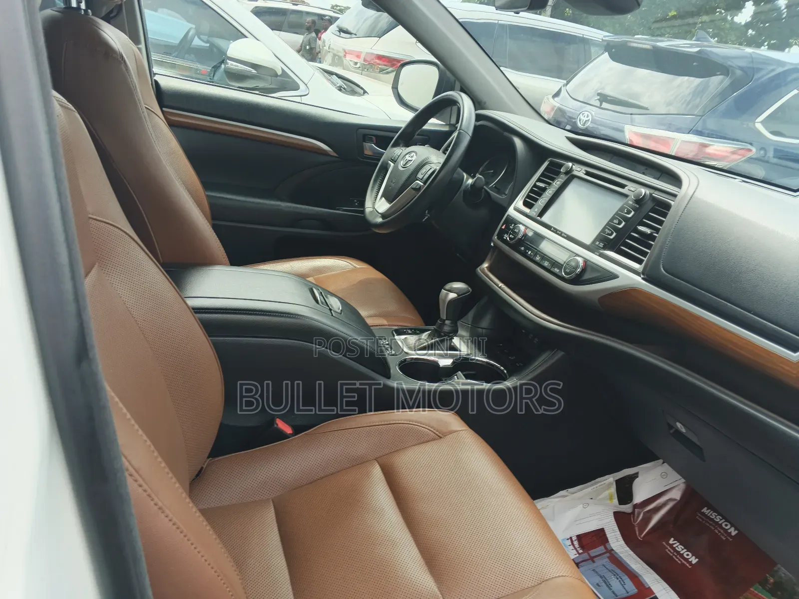 Toyota Highlander Limited 4x2 V6 (3.5L 6cyl 8A) 2017 White