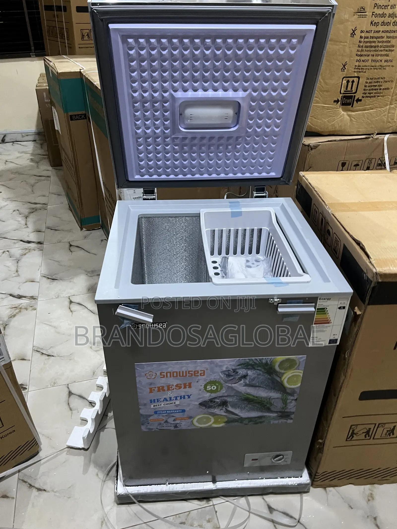 Snowsea Bd-158 – 110l Reliable Chest Freezer Power