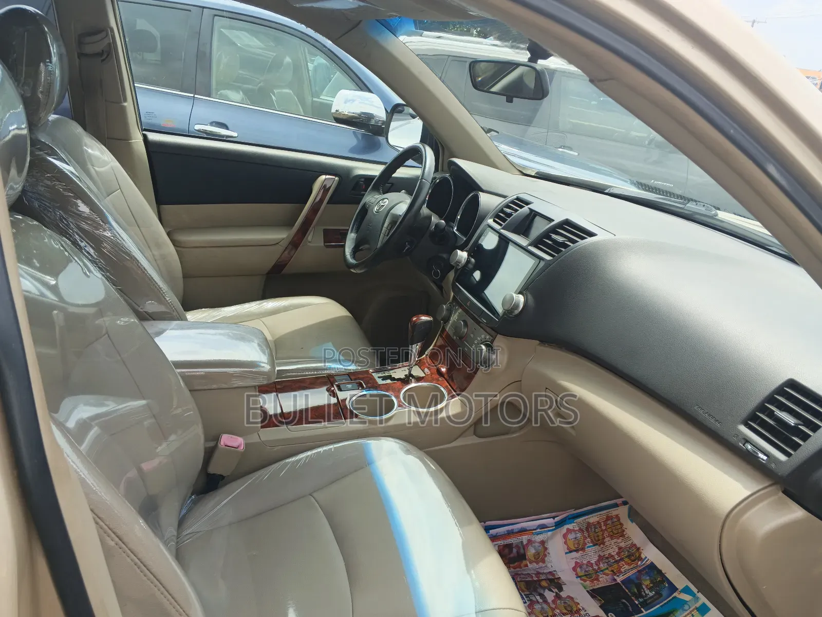 Toyota Highlander Limited 2008 Gold