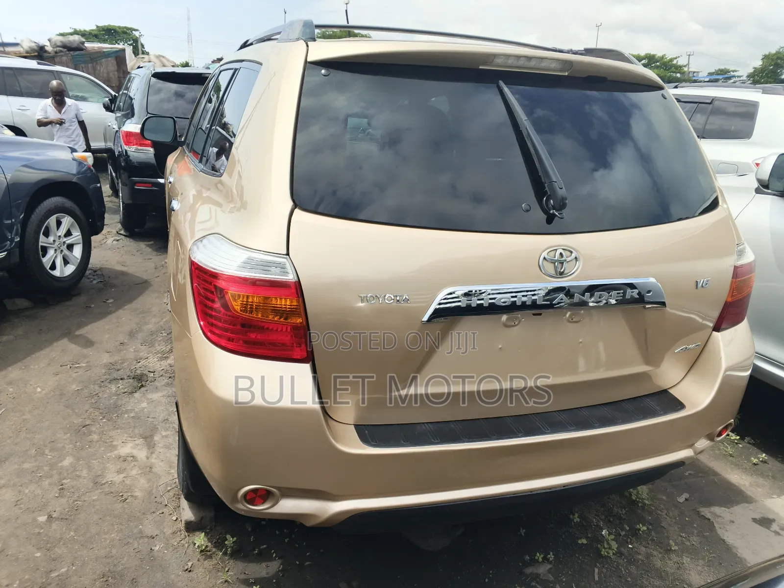 Toyota Highlander Limited 2008 Gold