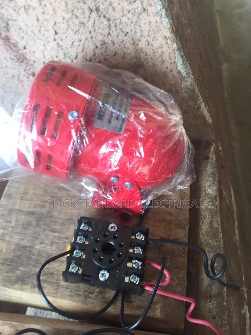 Alarm System Fire Smoke Phcn Alarm Sounder Bell