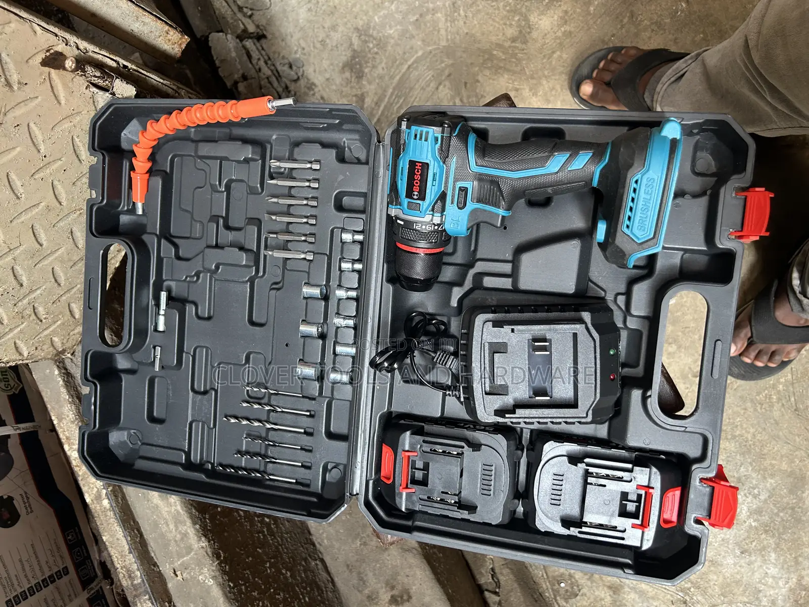 Bosch Cordless Drill Kit Brushless