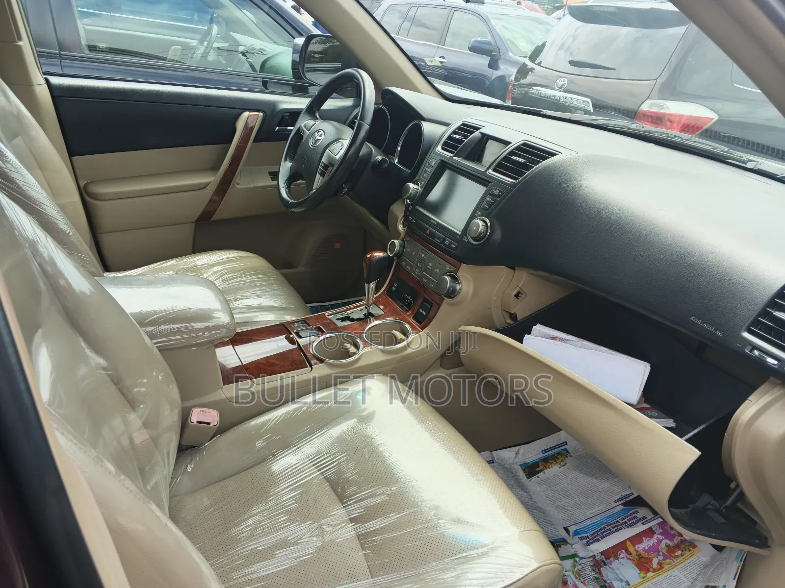 Toyota Highlander Limited 2008 Red