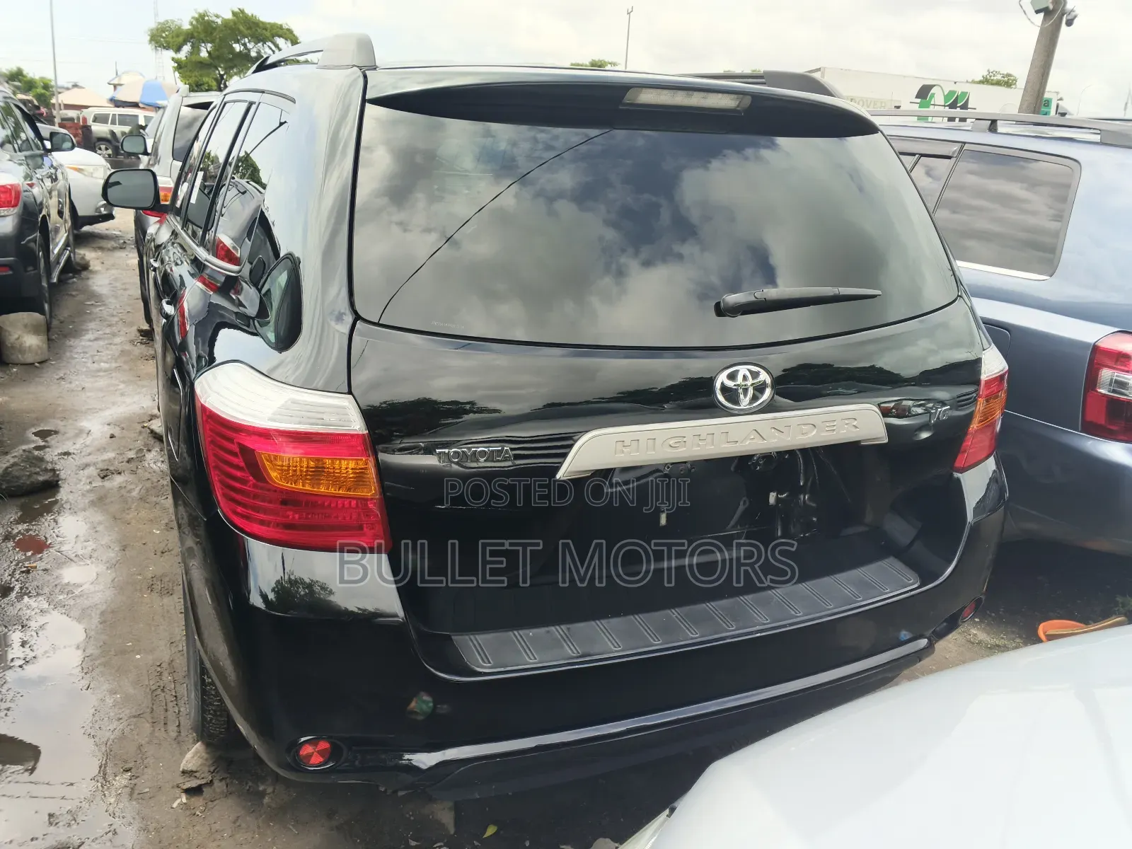 Toyota Highlander Limited 2008 Black