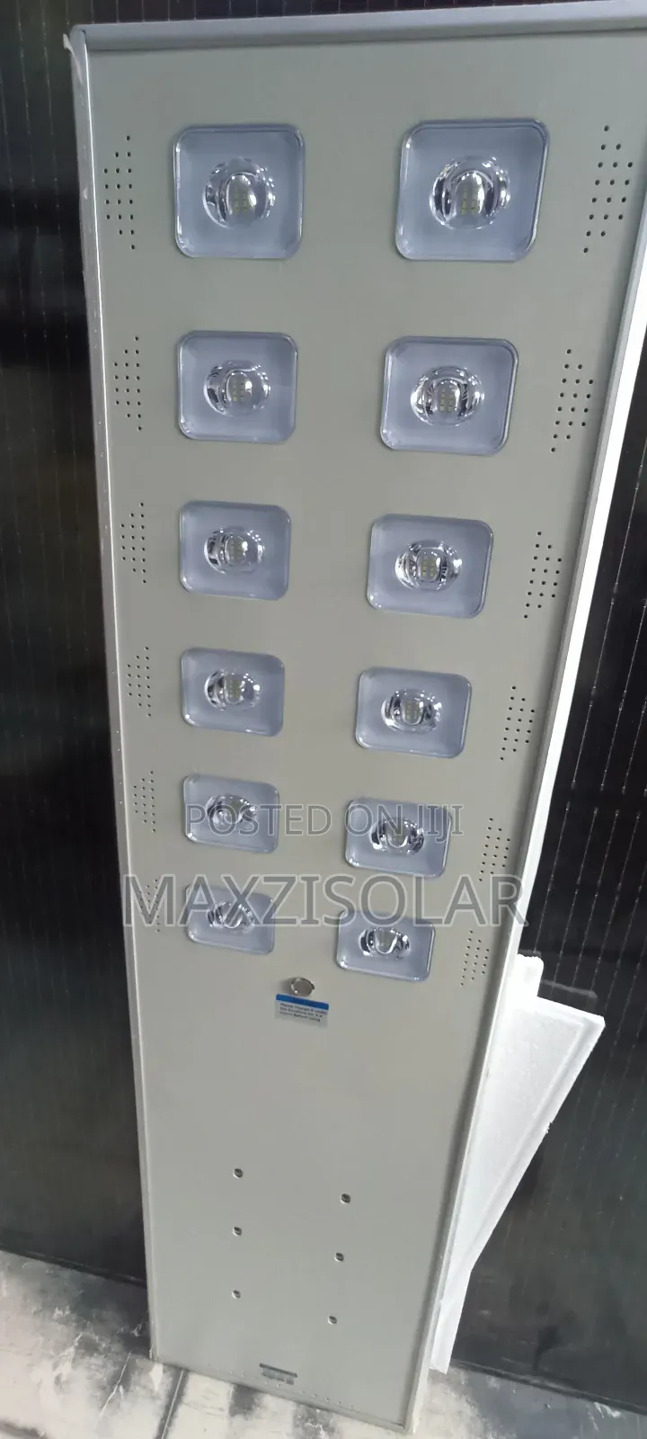 100 Watts Wakatek All In One Solar Street Light