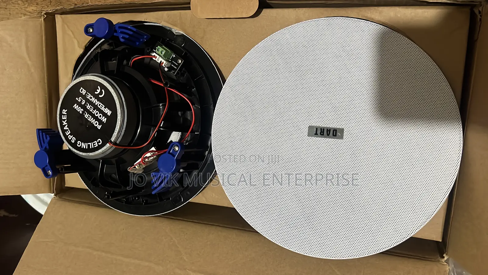 Celling Speakers 30 Watt 2 in 1 Bluetooth Speaker Frameless