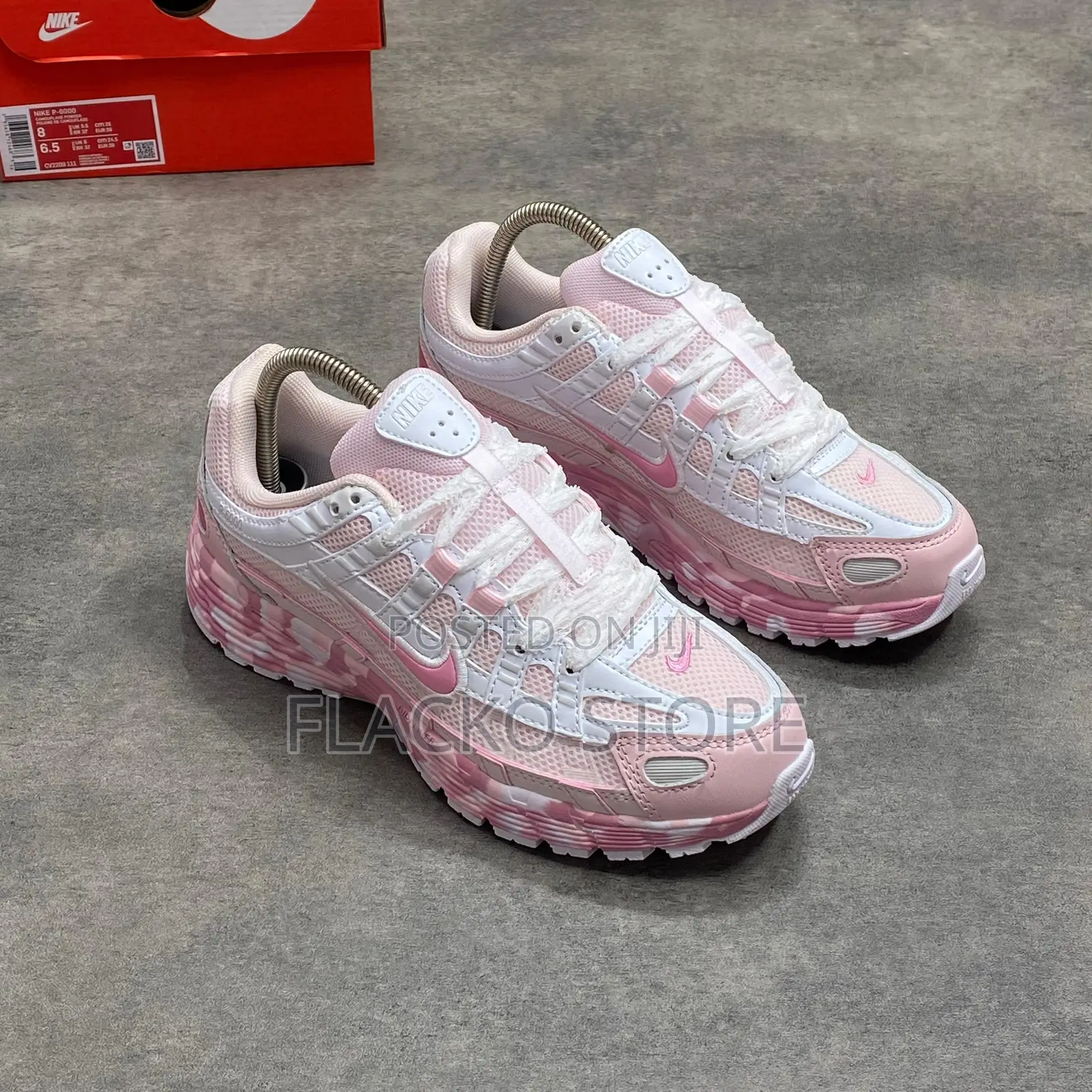 Original Nike P-6000 Custom Pink Sneakers