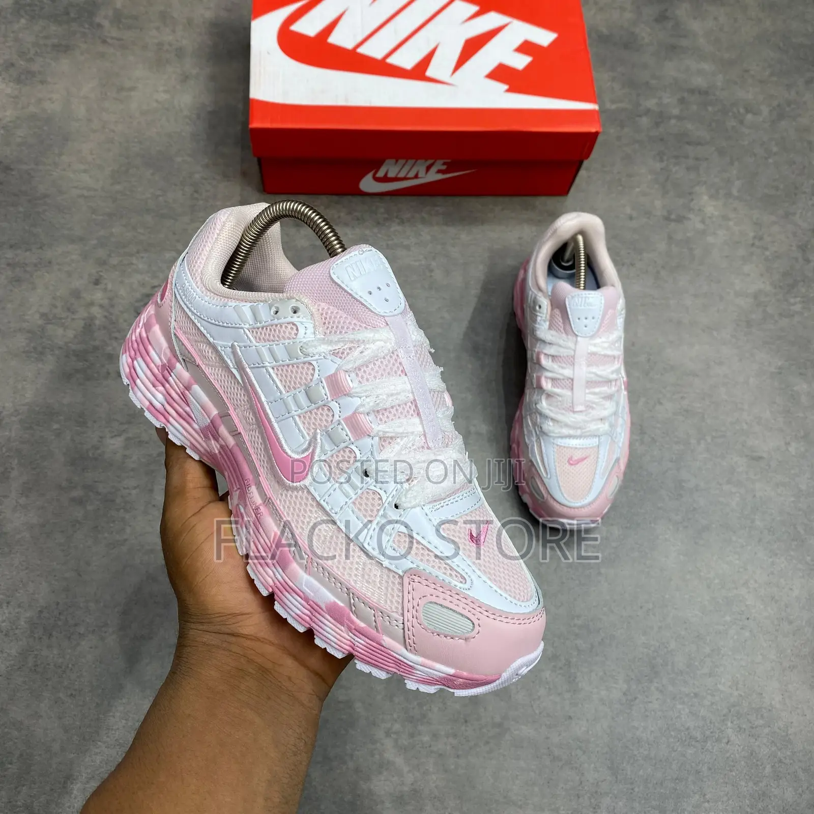 Original Nike P-6000 Custom Pink Sneakers