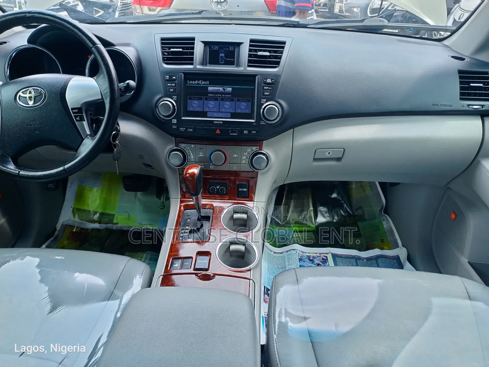 Toyota Highlander Limited 3.5l 4WD 2013 Green