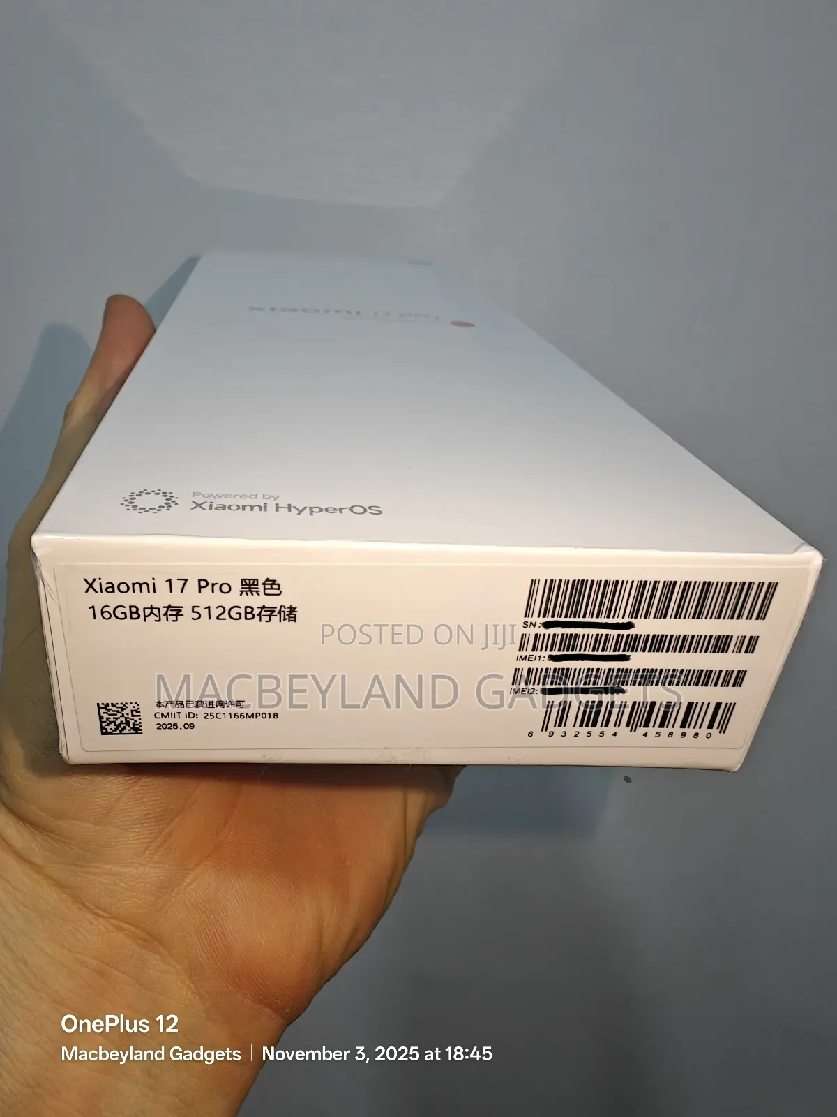 New Xiaomi 17 Pro 512 GB Black