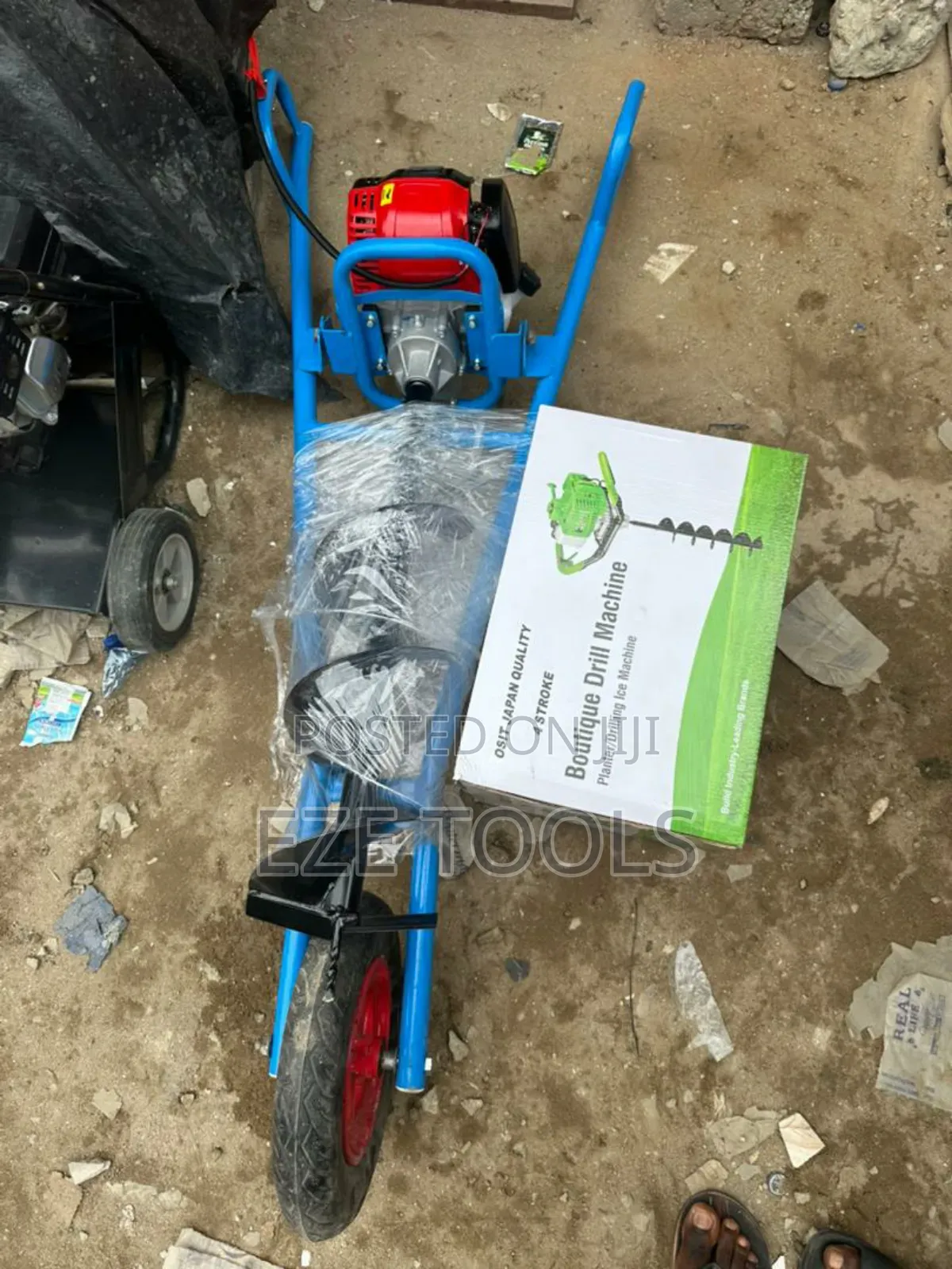 Wheel Earth Auger