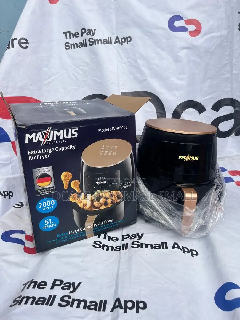 Pay Small Small Maximus 5l Air Fryer On Cdcare.App