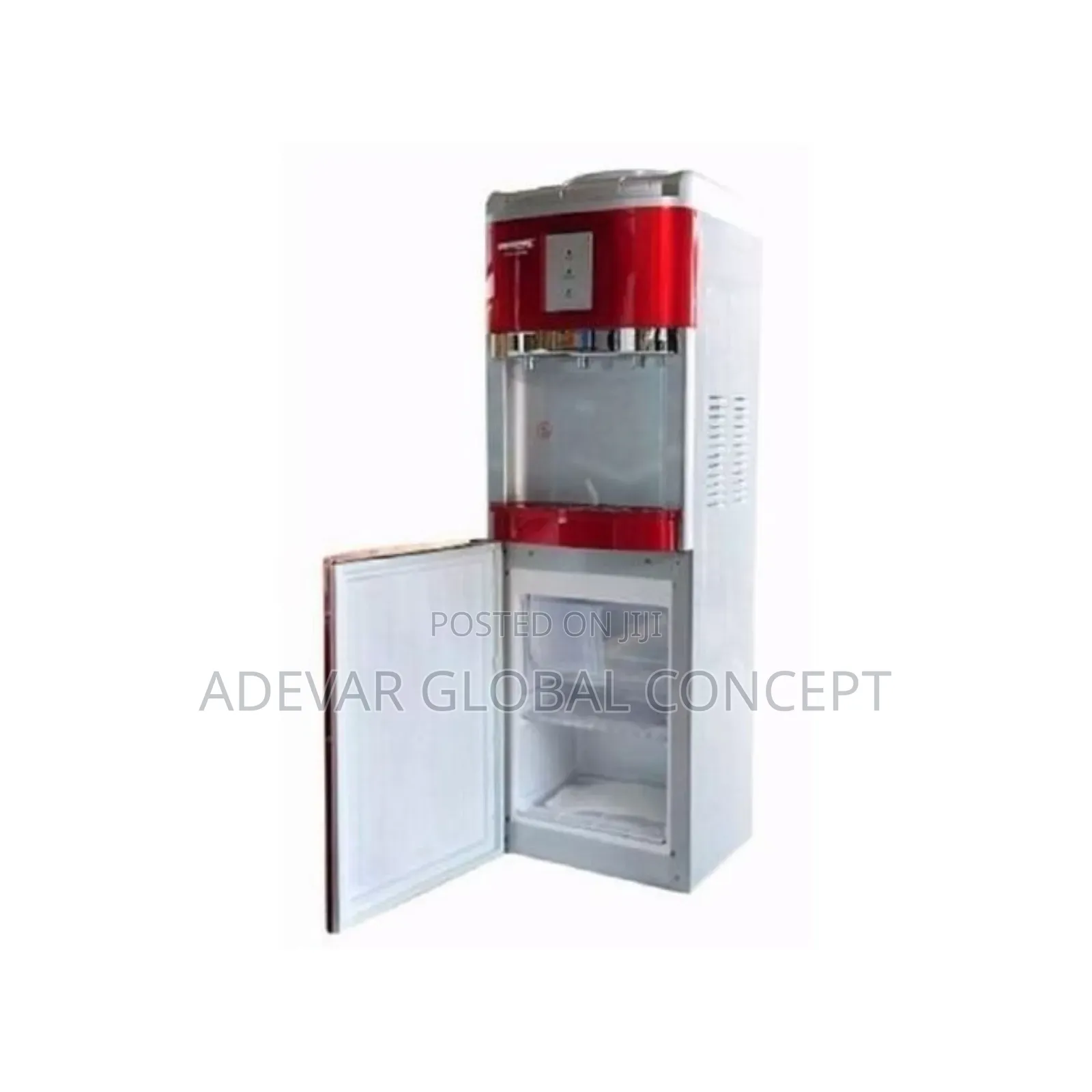 Eurosonic Water Dispenser With Fridge 3 Nozzles (Hot, Cold Normal)