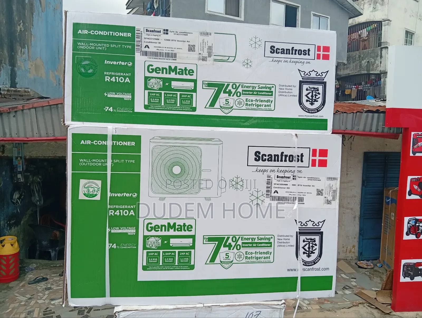 Scanfrost Genmate Inverter Air Conditioner 1hp