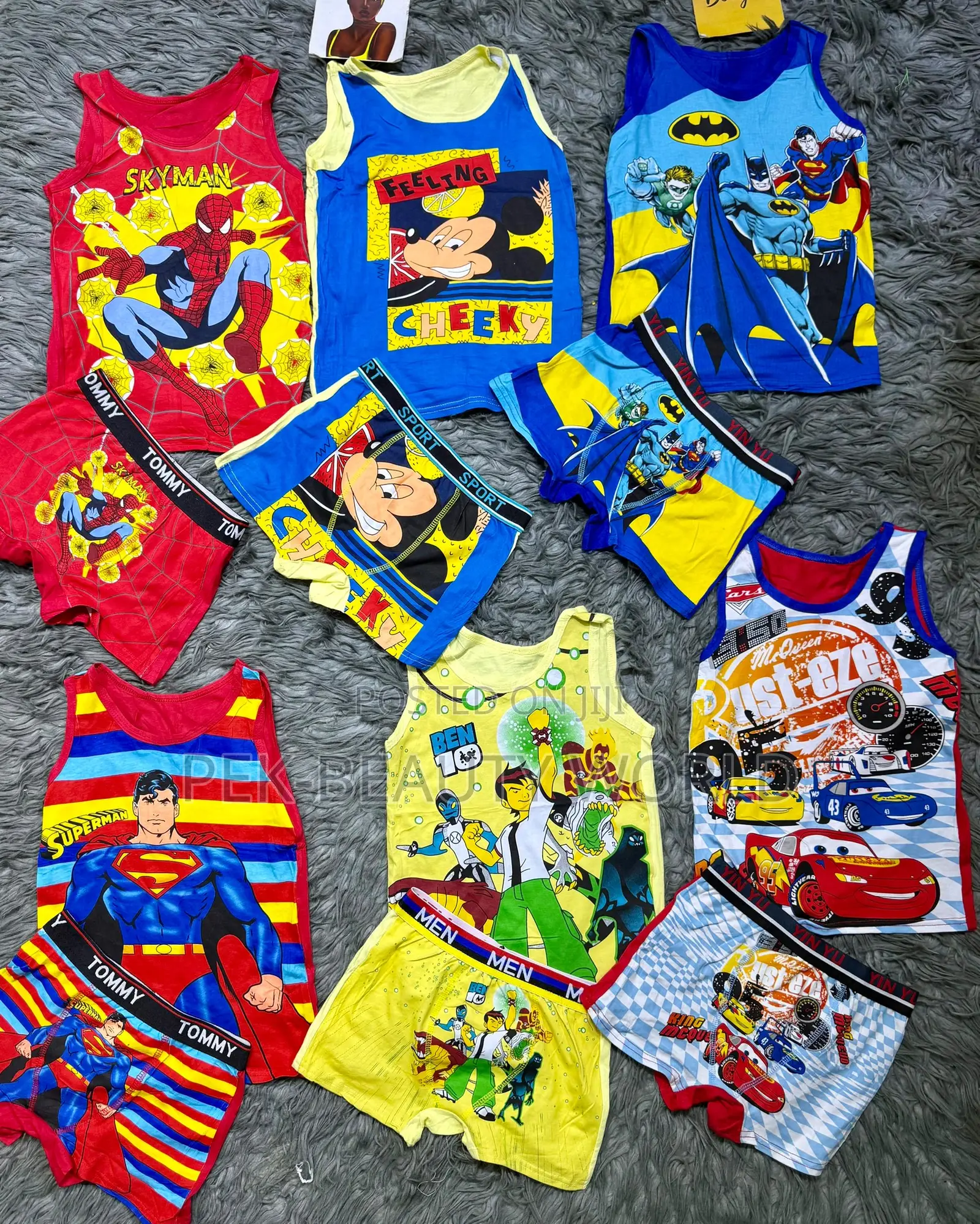 Cartoon Character Vest for Children