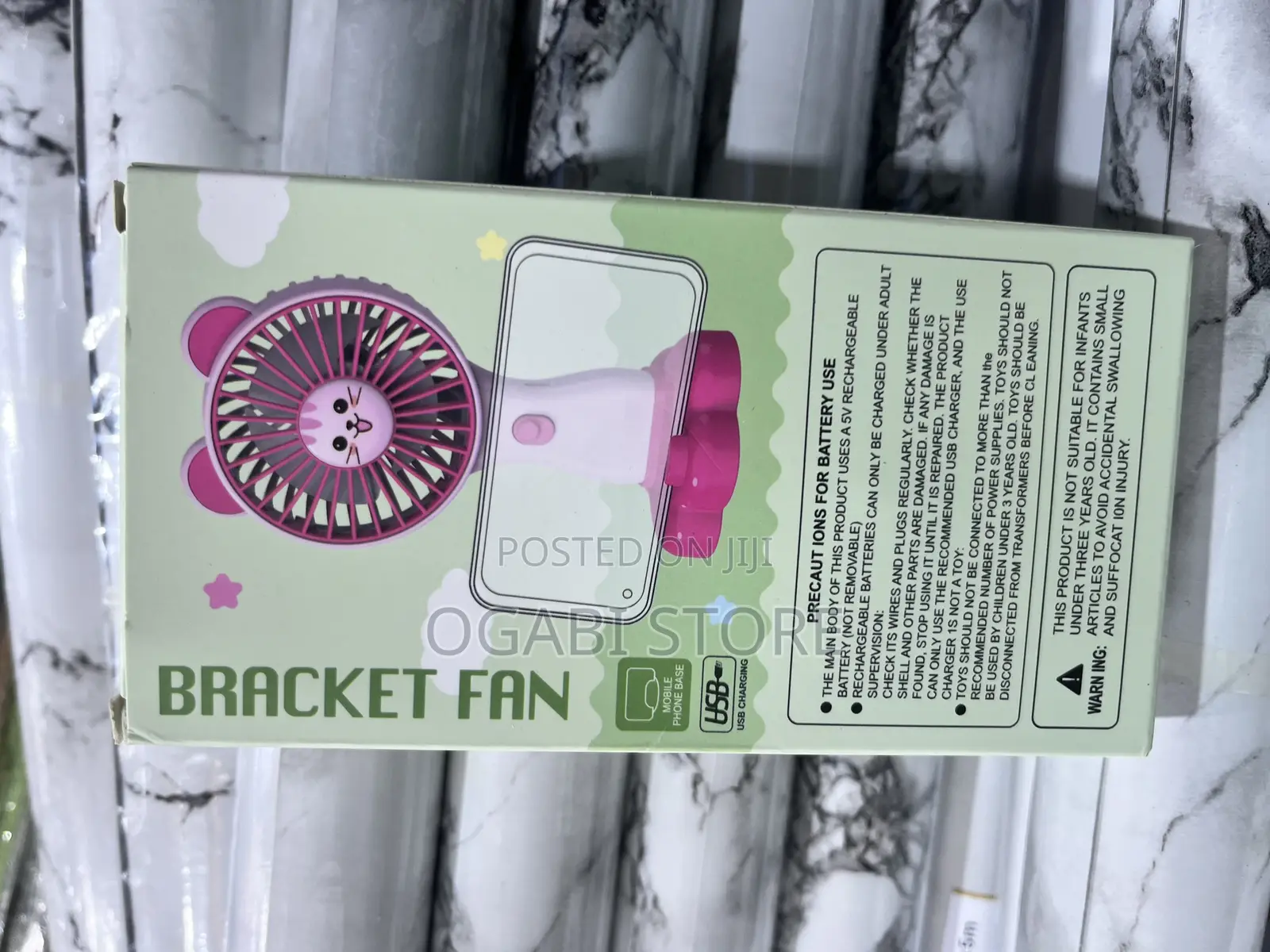Handheld Rechargeable Mini Fan