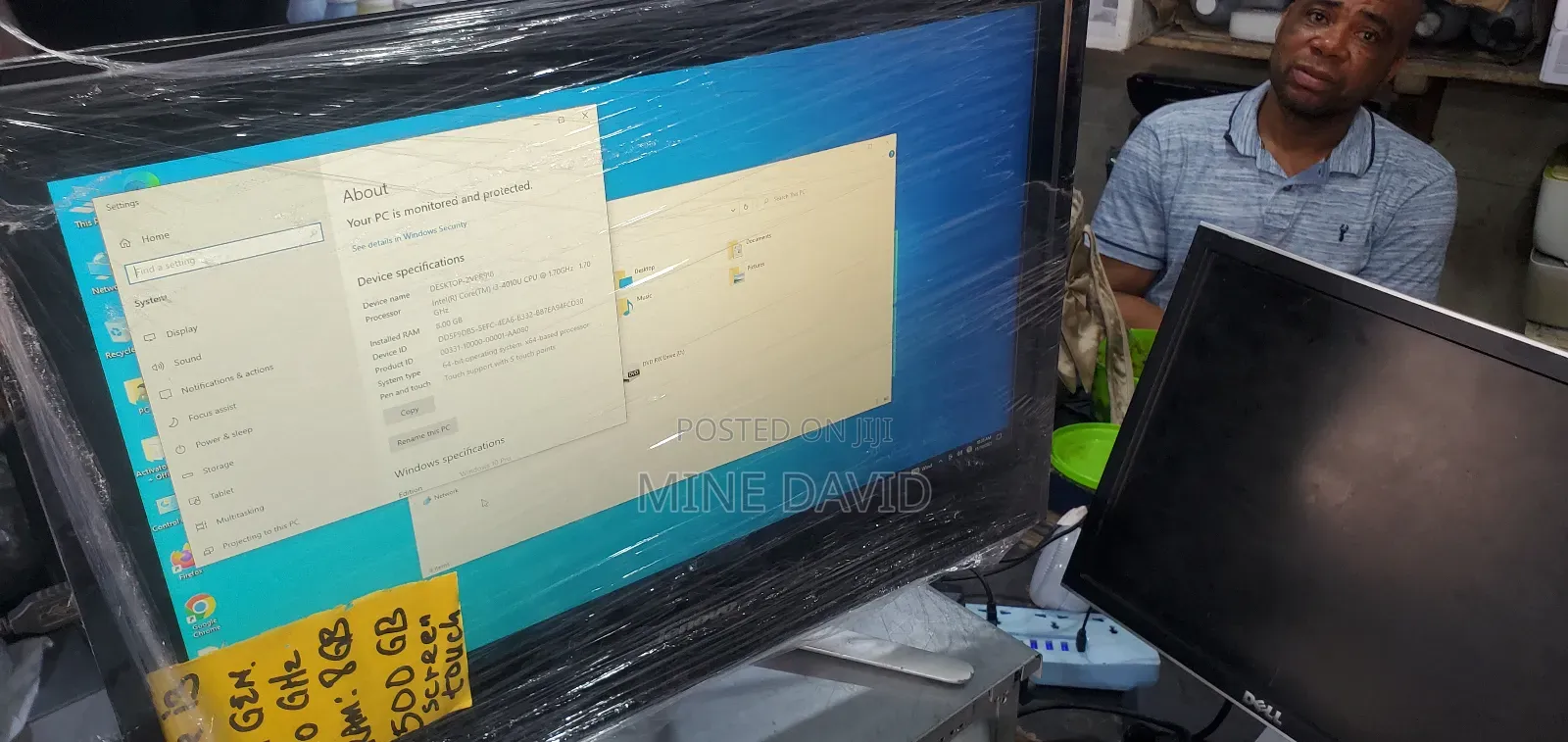 Desktop Computer Lenovo ThinkCentre Neo 50T 4GB Intel Core I3 HDD 512GB