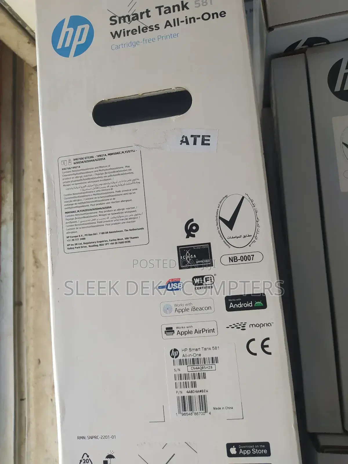 Hp Smart Tank All- In One