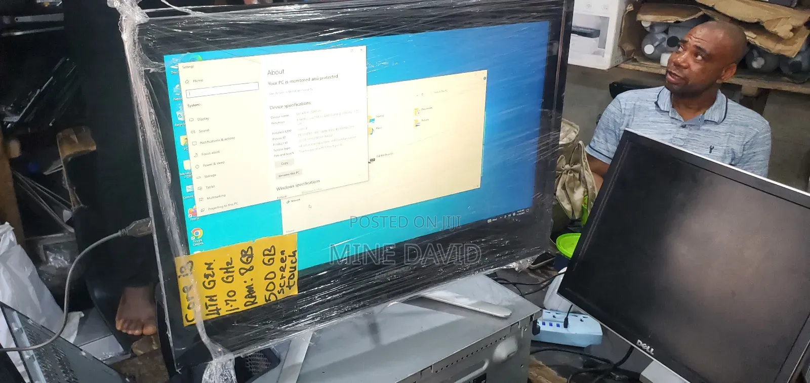 Desktop Computer Lenovo Ideacentre 720 8GB Intel Core I3 HDD 500GB