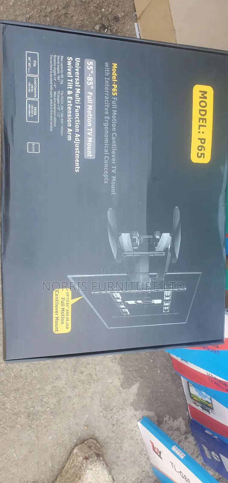 55" - 85" Full Motion Tv Mount