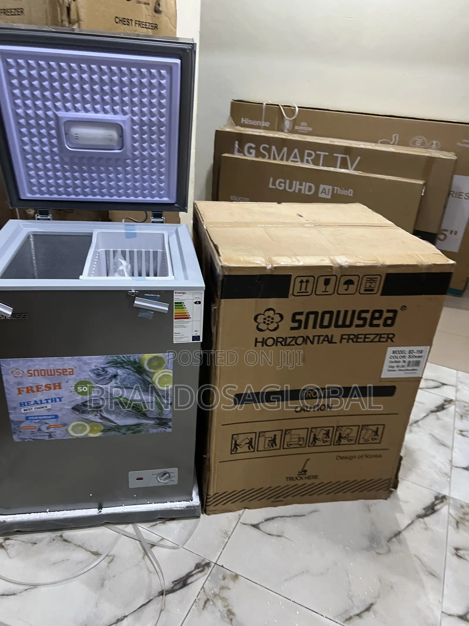 Snowsea Bd-158 110l Freezer – Durable Metal Body