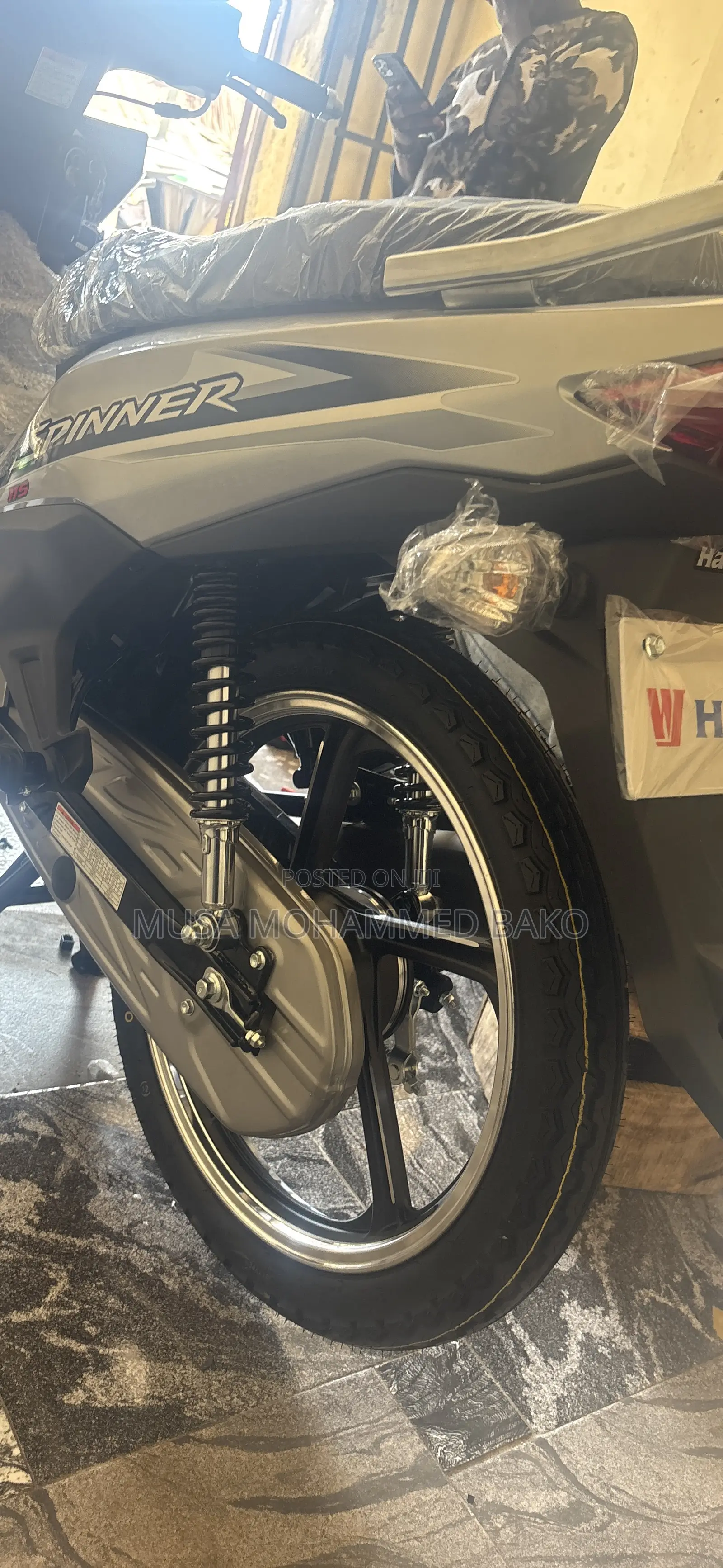New Haojue HJ110-2C 2025 Silver