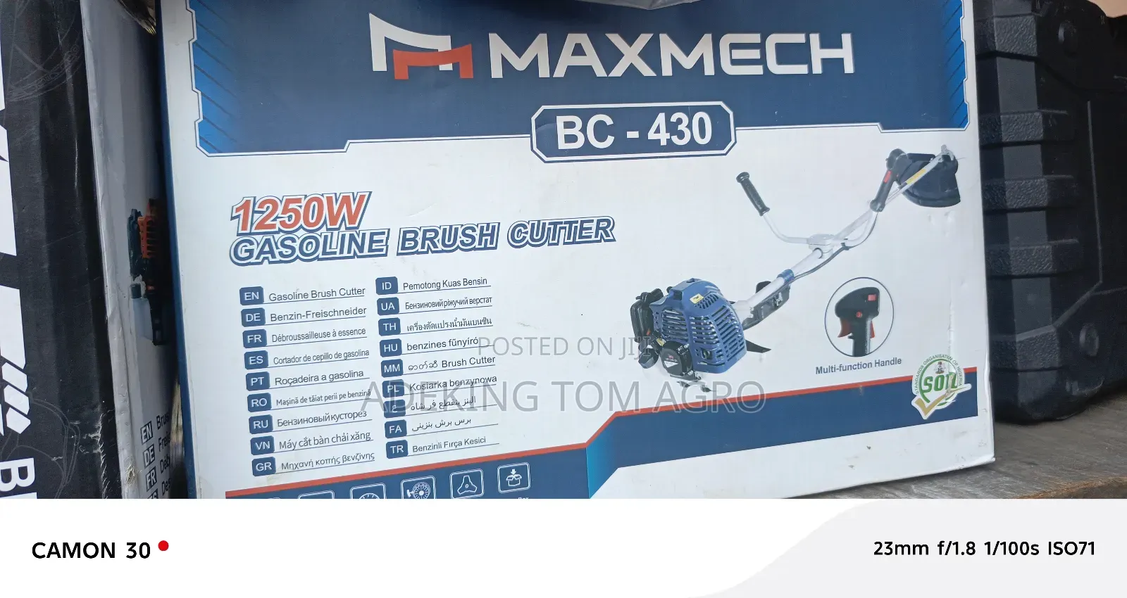 Maxmech Brush Cutter