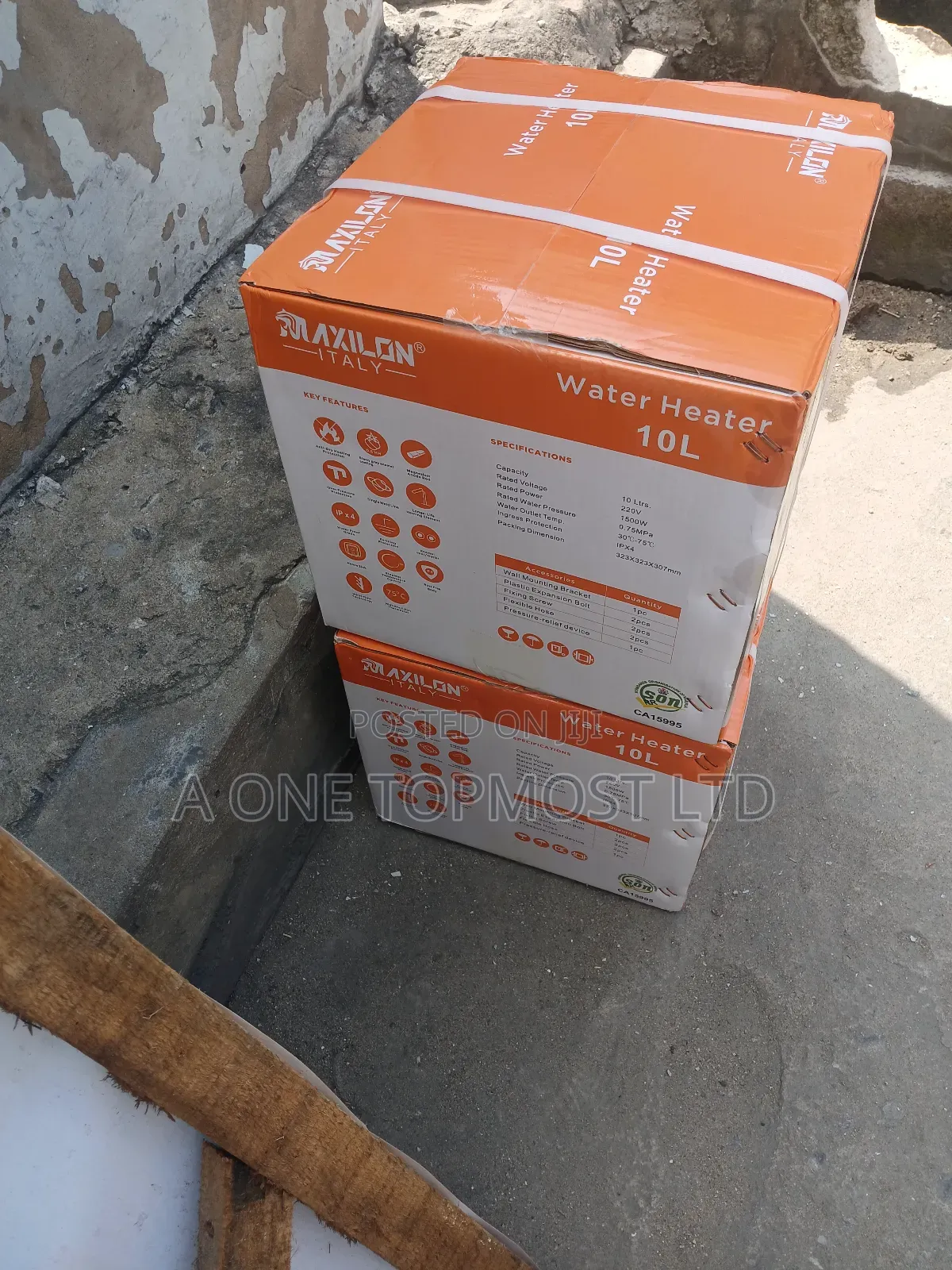 10 Litres Water Heater