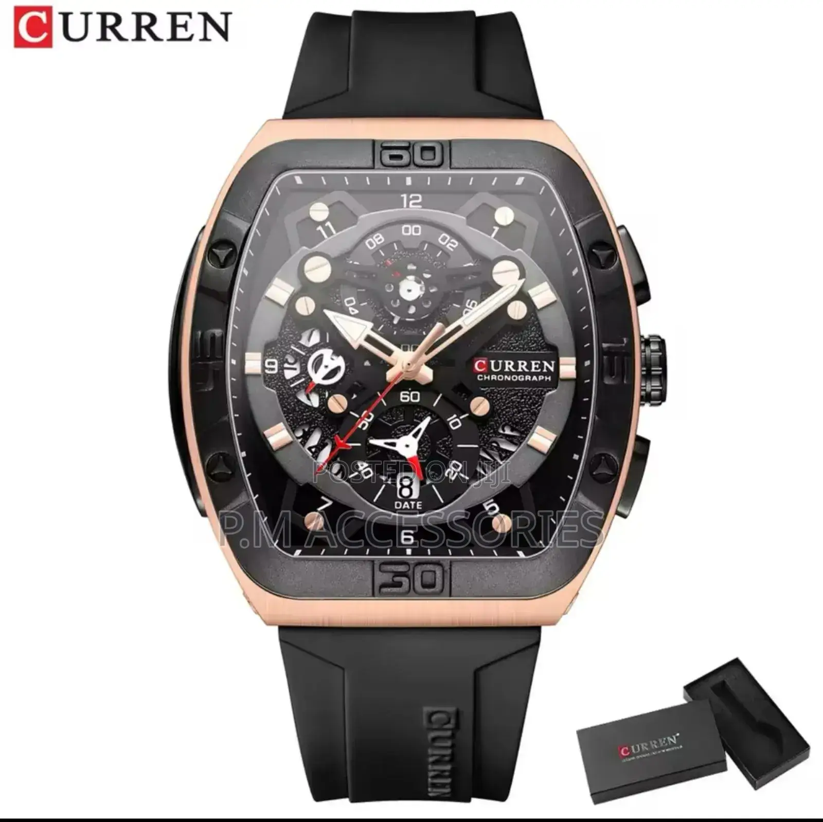 Curren Rubber Watch for Men