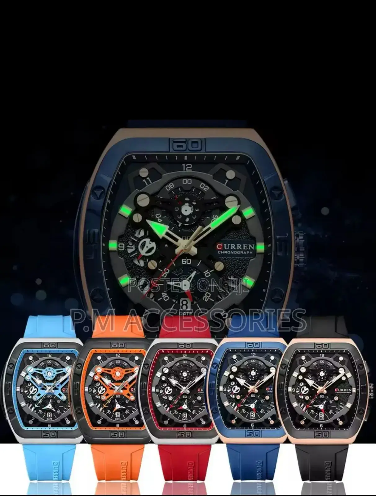 Curren Rubber Watch for Men