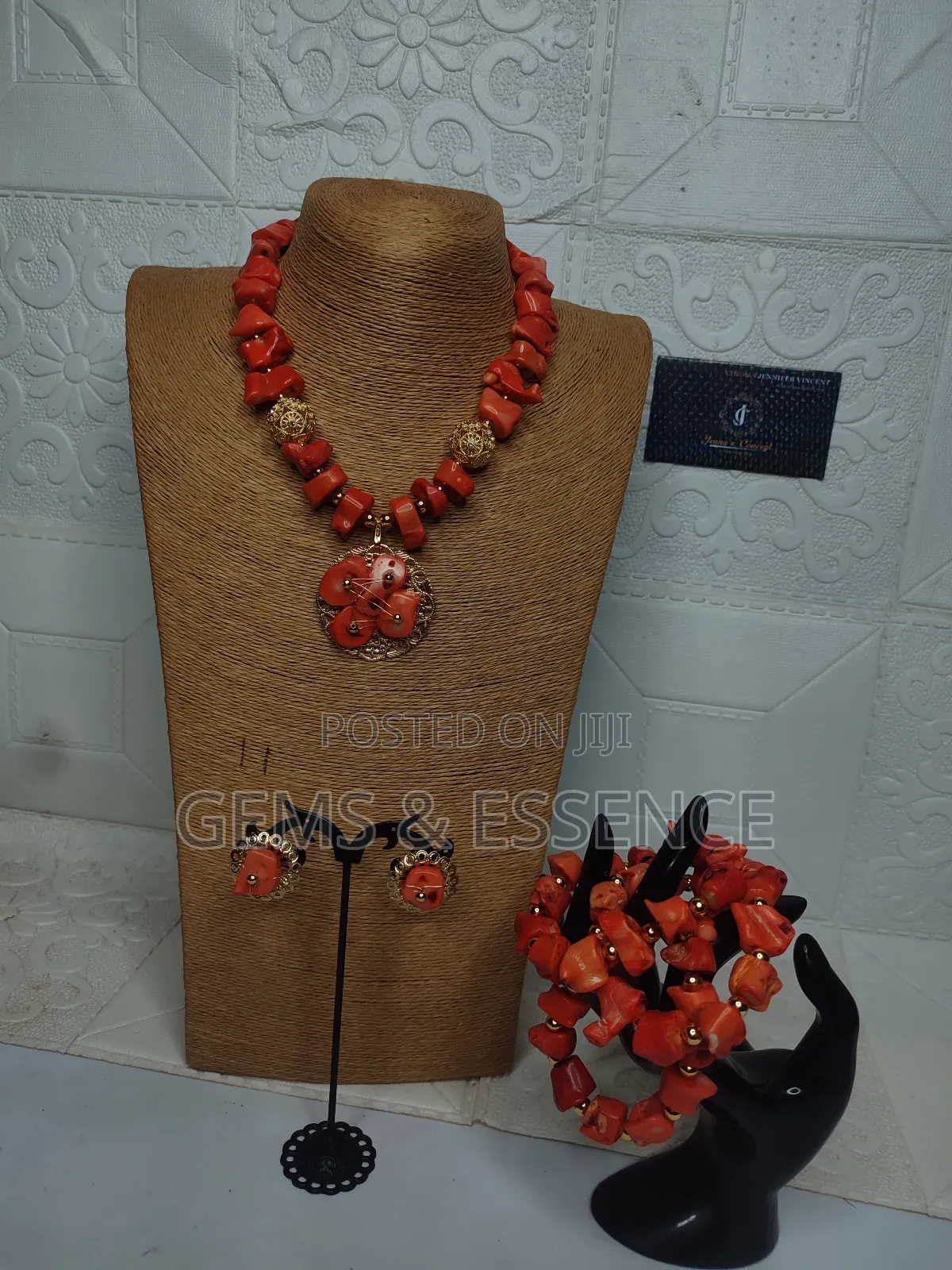Coral Chocker Necklace