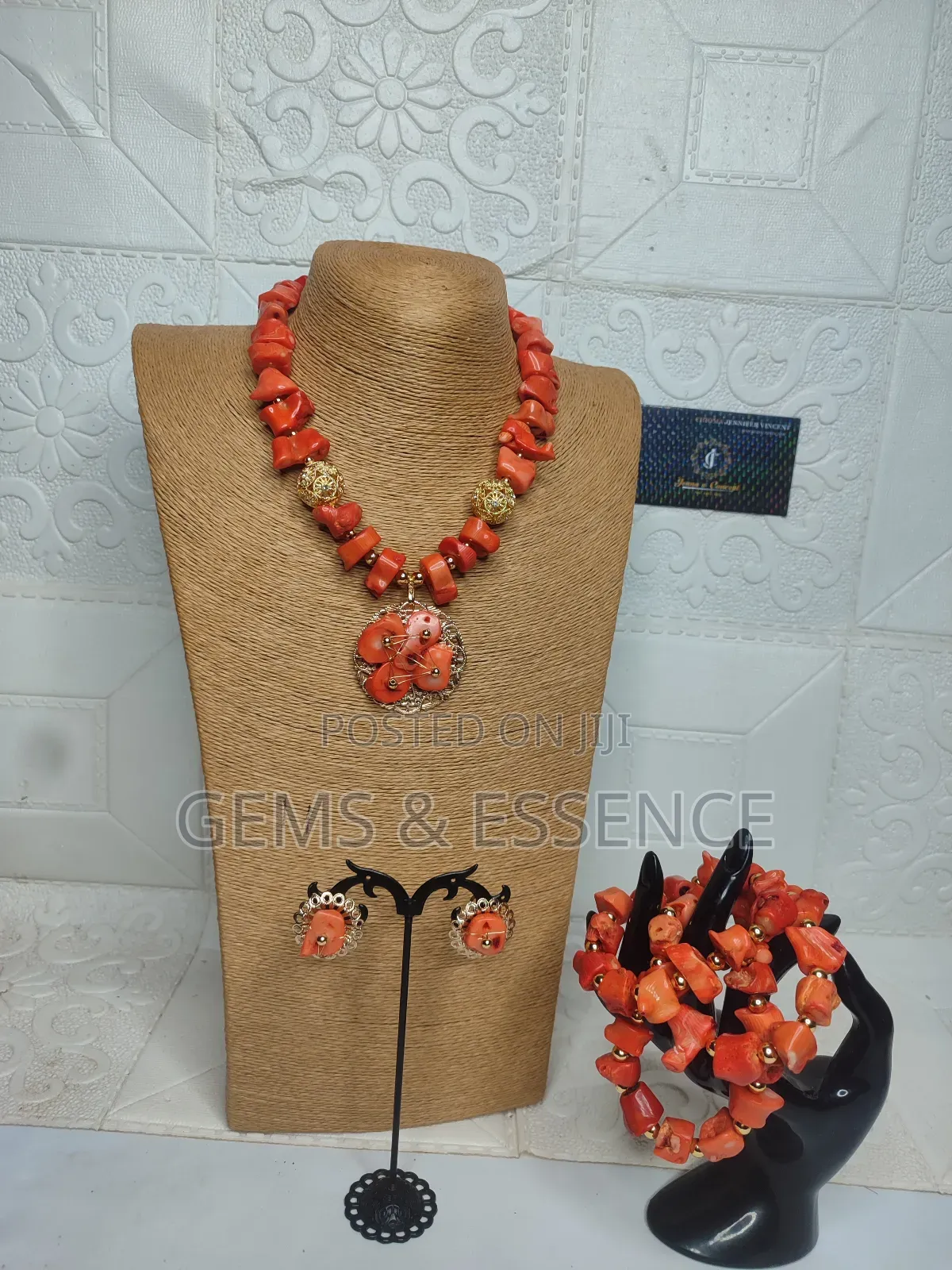 Coral Chocker Necklace