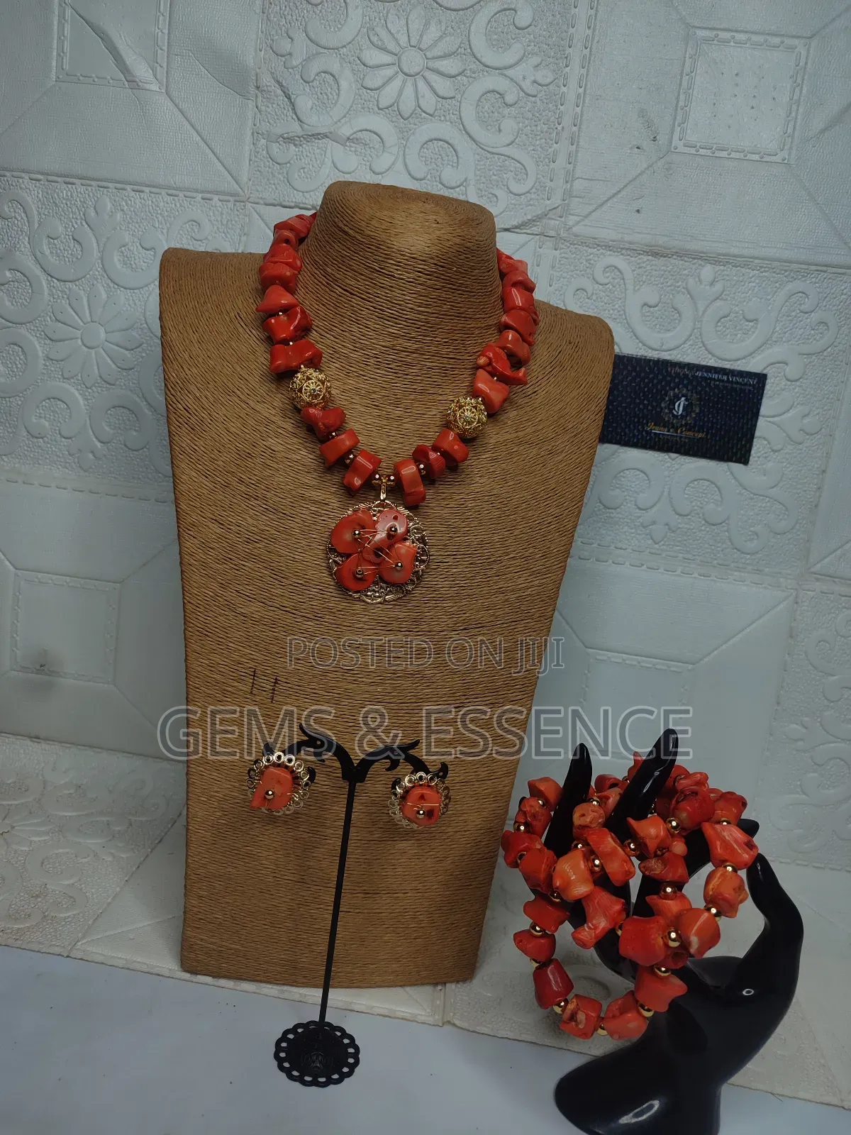Coral Chocker Necklace