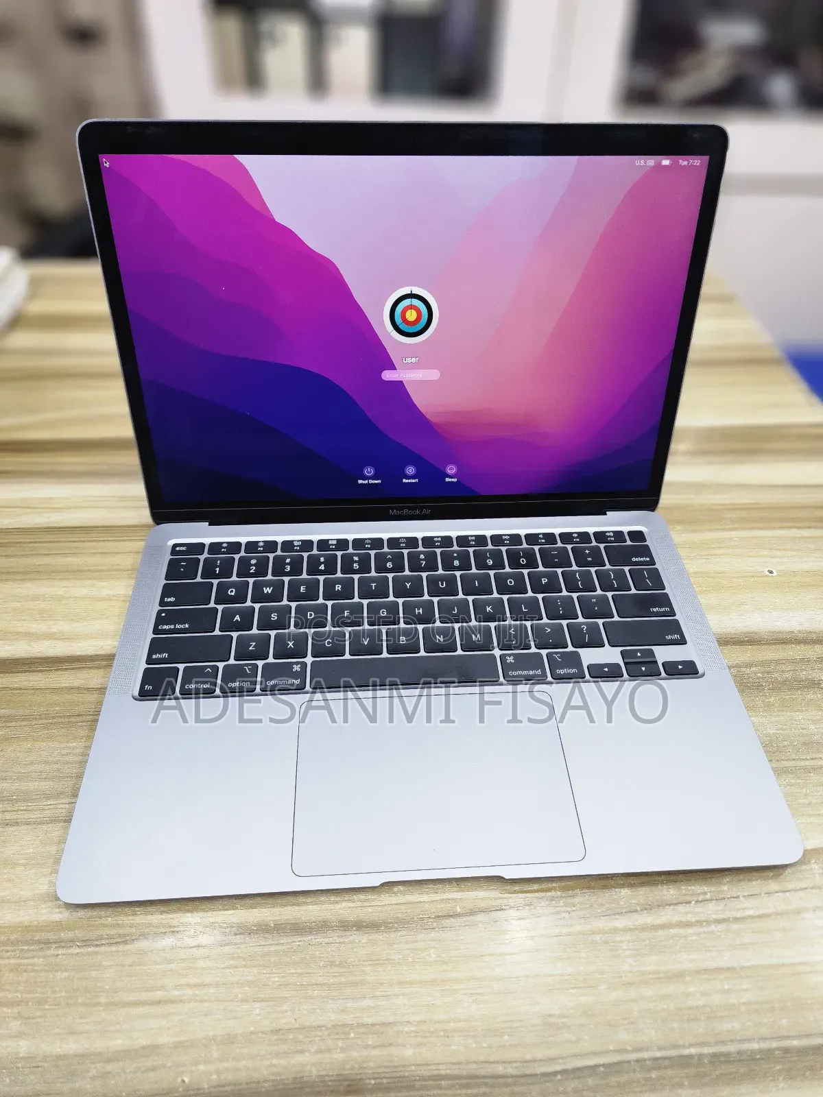 Laptop Apple MacBook Air 2020 16GB Intel Core i5 SSD 256GB
