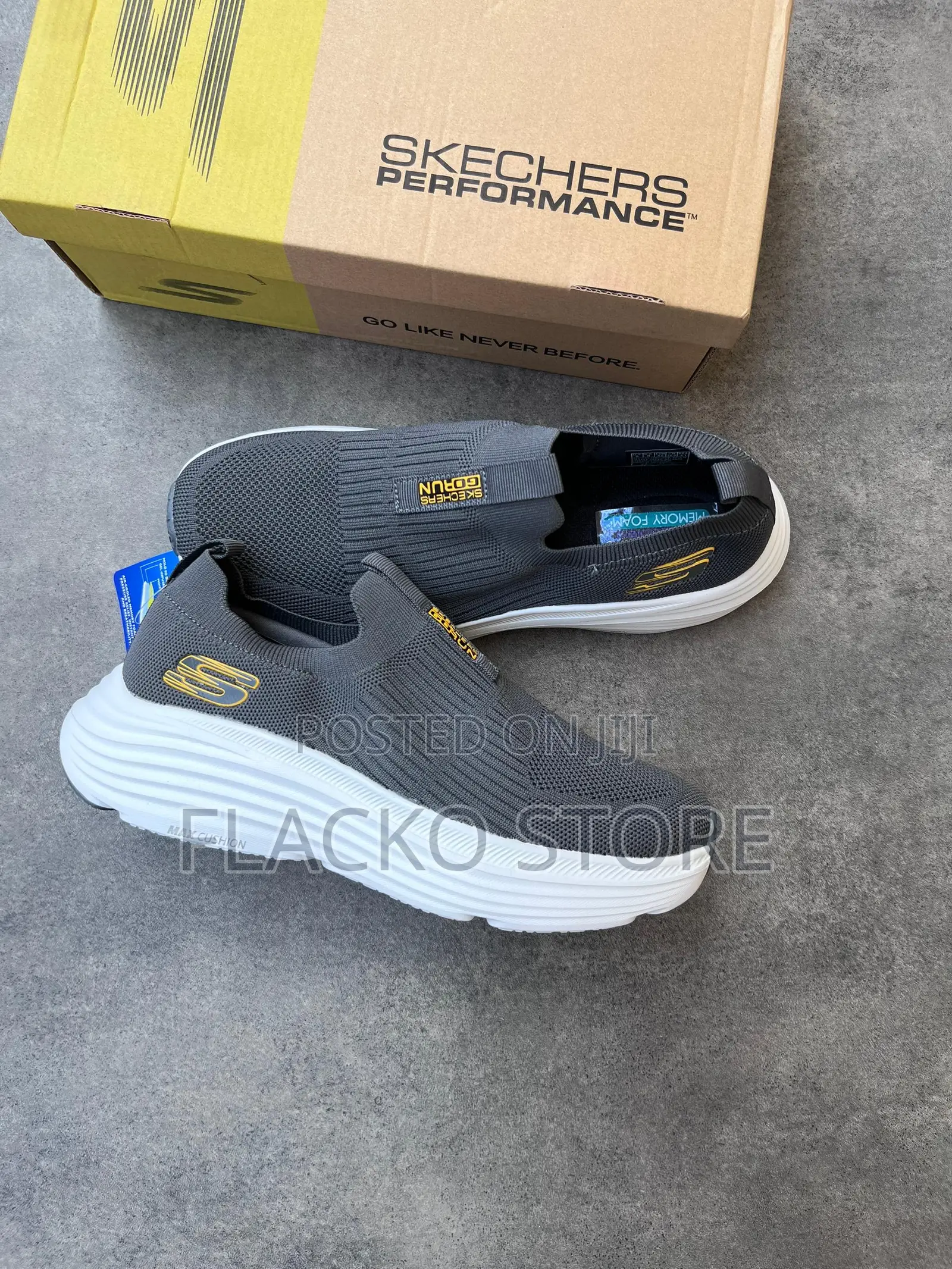 Original Skechers Performance Go Run Slip Ons Sneakers
