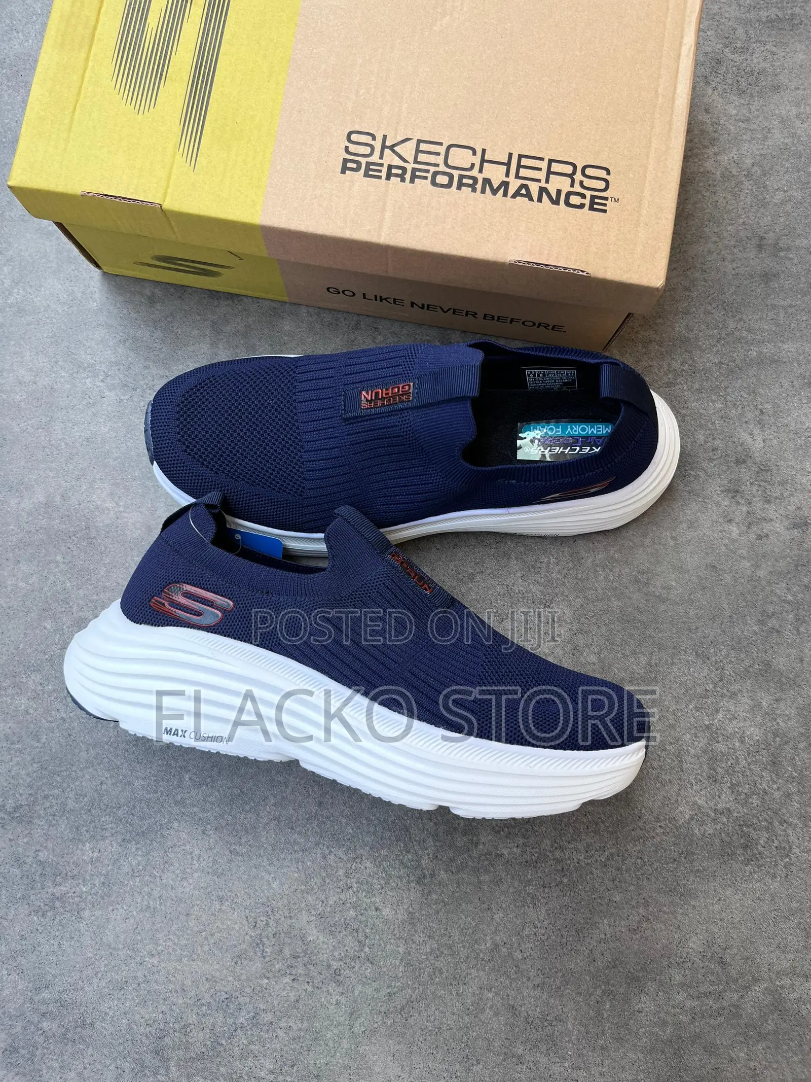 Original Skechers Performance Go Run Slip Ons Sneakers