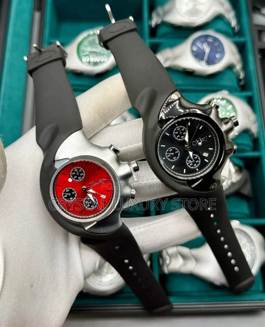 Oklay Quality Luxury Rubber Strap Wristwatch