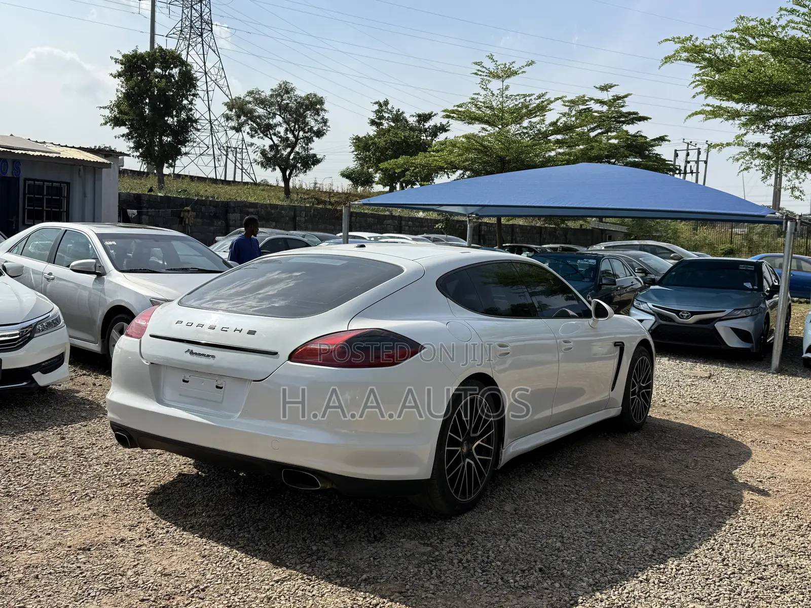 Porsche Panamera S 2012 White