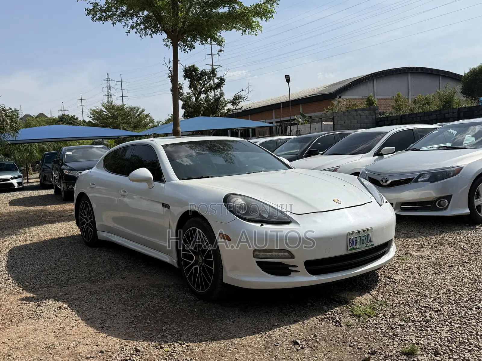 Porsche Panamera S 2012 White