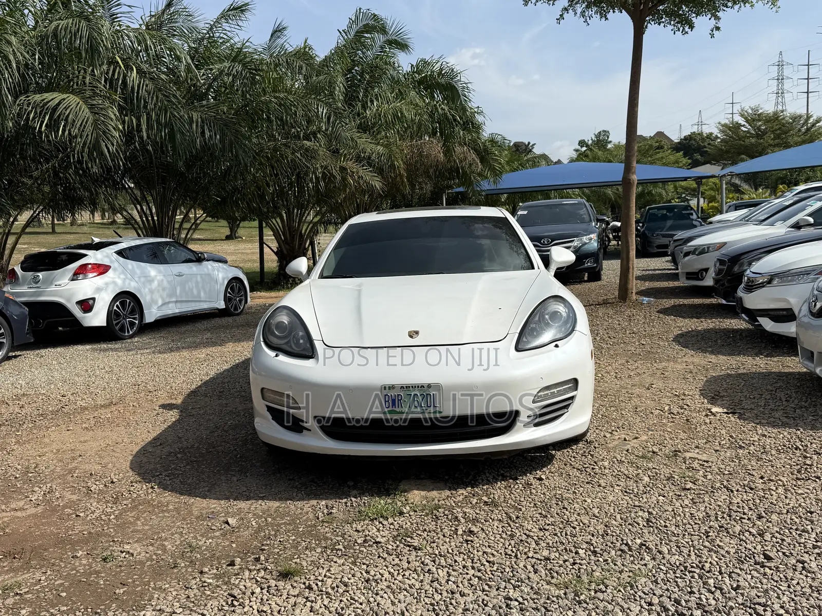 Porsche Panamera S 2012 White