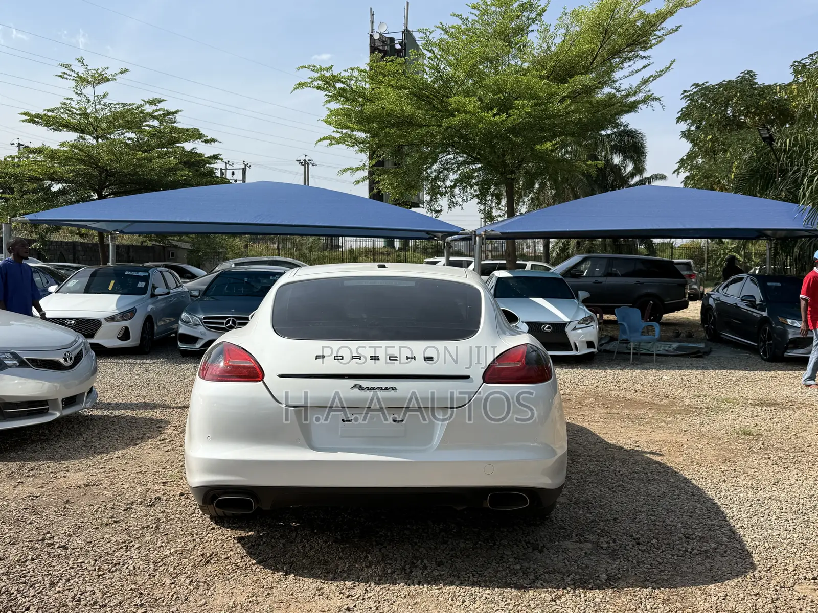 Porsche Panamera S 2012 White