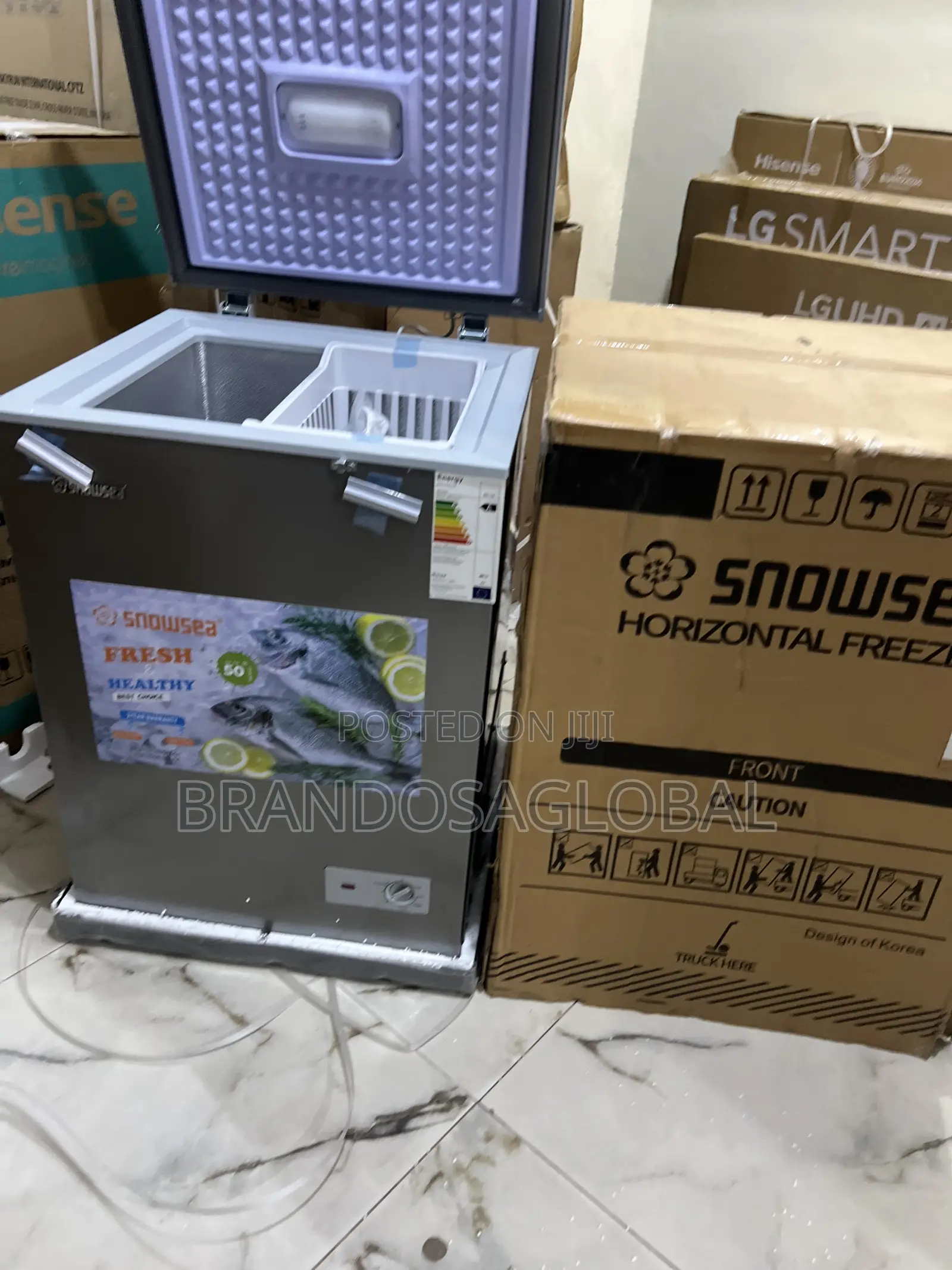Original Snowsea Bd-158 110l Chest Freezer - Fast Cooling