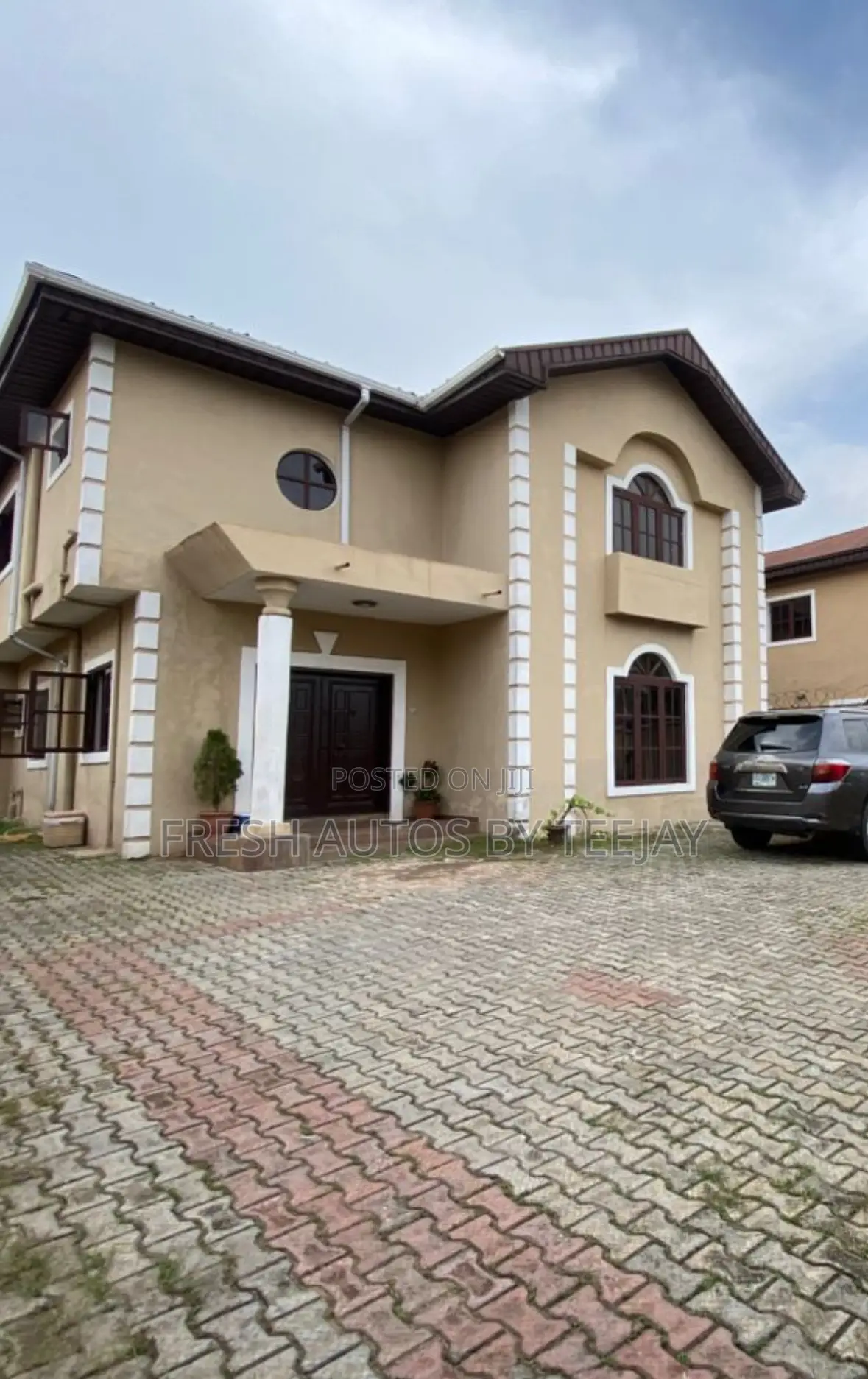 A Gated Table Land With Old Structure in Omole Phase2 Estate