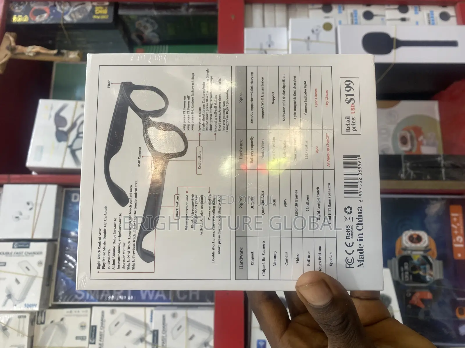 Ai Smart Glasses With Camera
