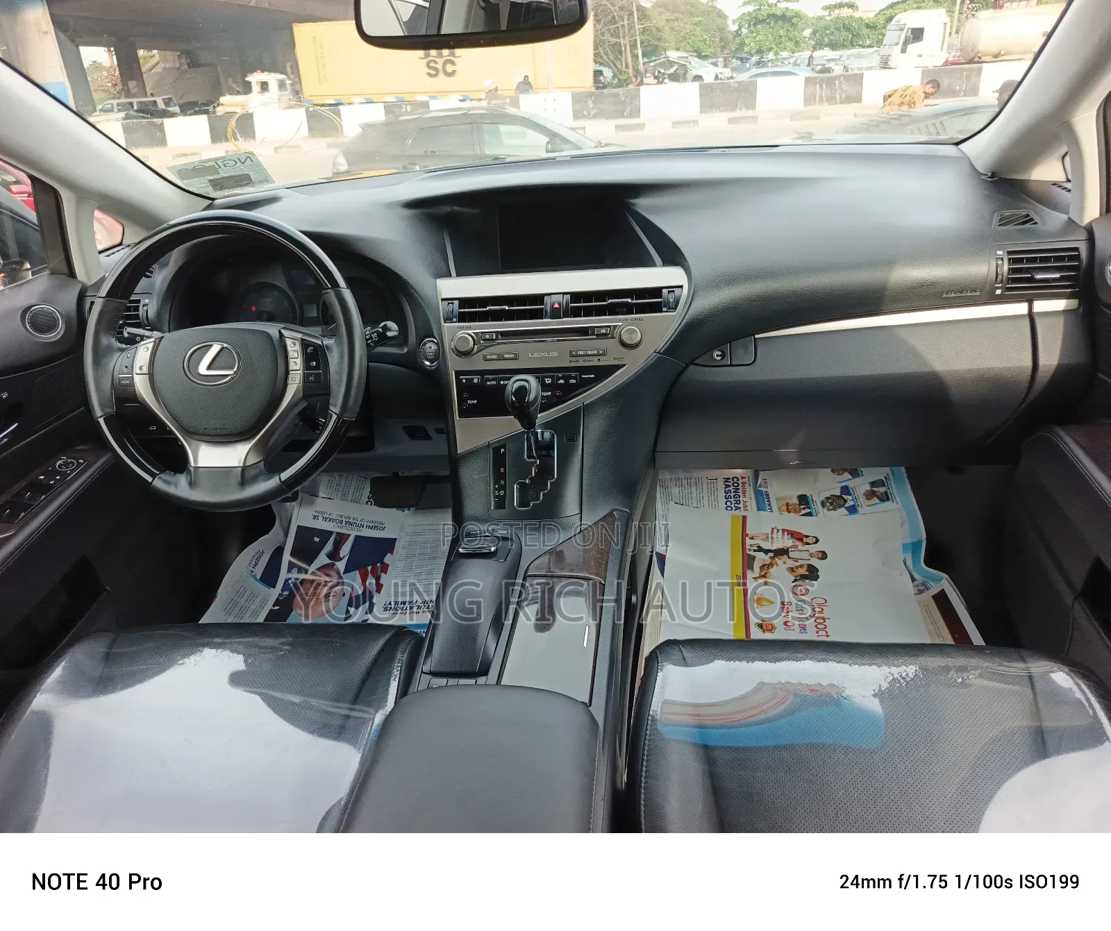 Lexus RX 350 2015 Black