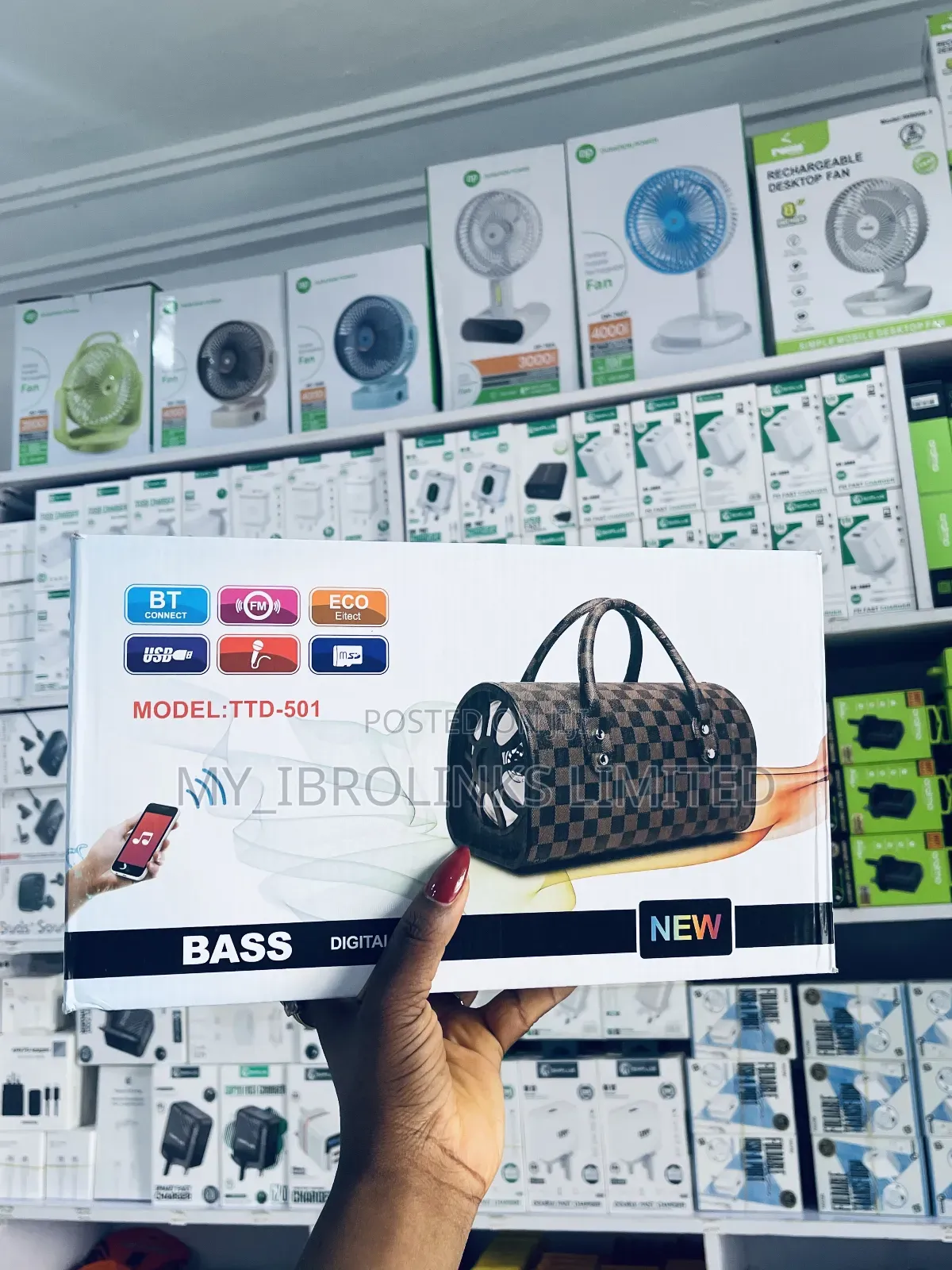 TTD-501 Bag Like Speaker