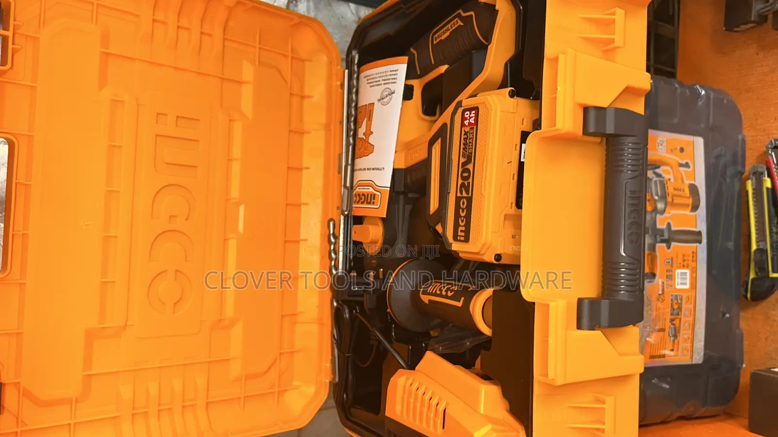 Ingco Lithium-Ion 20v Rotary Hammer Crhli202081
